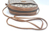 Authentic GUCCI GG Plus Shoulder Cross Body Bag PVC Leather Brown L0052