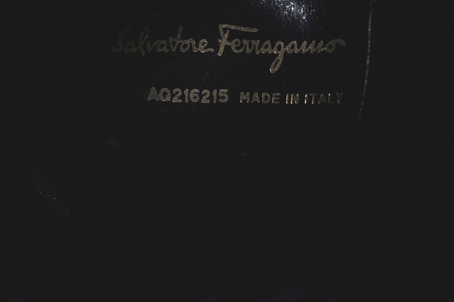Authentic Salvatore Ferragamo Vara Shoulder Bag Purse Nylon Black SF L0053