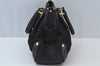 Authentic PRADA Nylon Leather 2way Hand Bag Black L0058