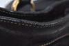 Authentic PRADA Nylon Leather 2way Hand Bag Black L0058