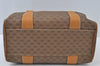 Authentic GUCCI Micro GG PVC Leather Hand Boston Bag Beige L0059