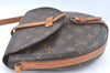 Auth Louis Vuitton Monogram Chantilly MM Shoulder Cross Bag M51233 Junk L0061