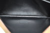 Authentic Burberrys Vintage Check Canvas Clutch Hand Bag Beige L0063