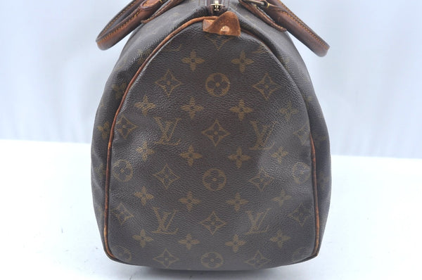 Authentic Louis Vuitton Monogram Speedy 35 Hand Boston Bag Old Model LV L0066