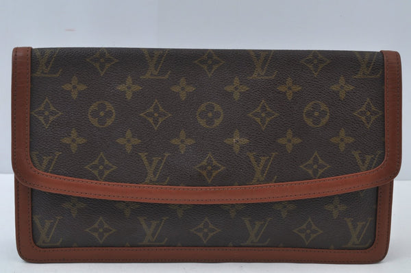 Louis Vuitton Monogram Pochette Dame GM Clutch Hand Bag Old Model LV Junk L0067