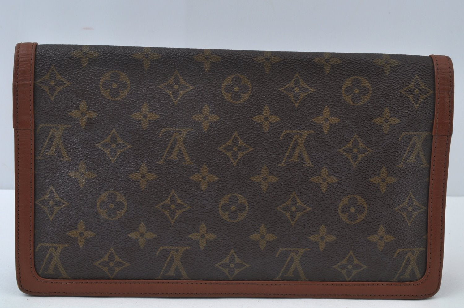 Louis Vuitton Monogram Pochette Dame GM Clutch Hand Bag Old Model LV Junk L0067