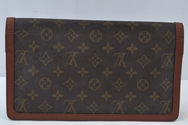 Louis Vuitton Monogram Pochette Dame GM Clutch Hand Bag Old Model LV Junk L0067