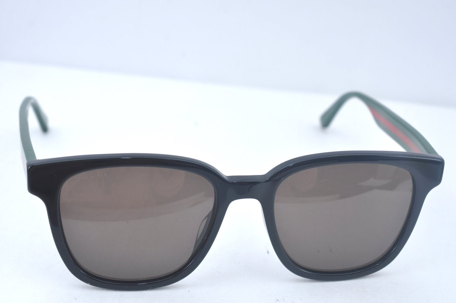 Authentic GUCCI Web Sherry Line Sunglasses GG 0848SK Plastic Black L0070