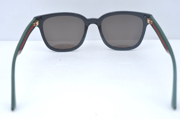 Authentic GUCCI Web Sherry Line Sunglasses GG 0848SK Plastic Black L0070