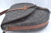 Authentic Louis Vuitton Monogram Chantilly GM Shoulder Cross Bag M51232 LV L0073