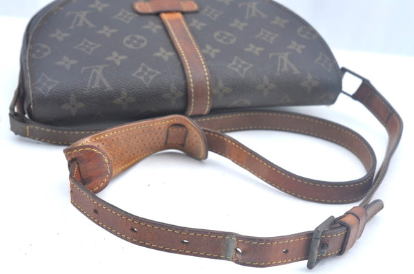 Authentic Louis Vuitton Monogram Chantilly GM Shoulder Cross Bag M51232 LV L0073