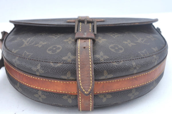 Authentic Louis Vuitton Monogram Chantilly GM Shoulder Cross Bag M51232 LV L0073