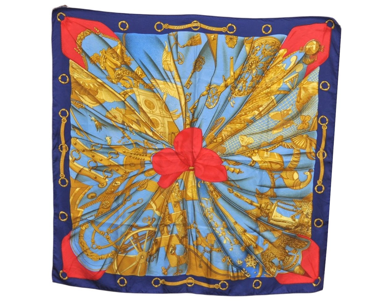 Authentic HERMES Carre 90 Scarf 