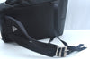 Authentic PRADA Vintage Nylon Leather Backpack Black L0091