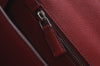 Authentic PRADA Vintage Leather Briefcase Business Bag Red L0092