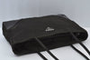 Authentic PRADA Nylon Leather Shoulder Tote Bag Khaki Brown L0095