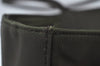 Authentic PRADA Nylon Leather Shoulder Tote Bag Khaki Brown L0095