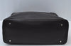 Authentic PRADA Vintage Leather Shoulder Bag Brown L0104