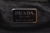 Authentic PRADA Vintage Leather Shoulder Bag Brown L0104