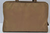 Authentic PRADA Nylon Leather Sport Shoulder Hand Bag B8496 Beige L0105