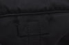 Authentic PRADA Vintage Nylon Leather Tote Hand Shoulder Bag Black L0109