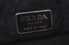 Authentic PRADA Vintage Nylon Shoulder Hand Bag Brown L0110