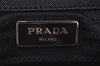 Authentic PRADA Nylon Leather 2Way Shoulder Hand Bag Purse Black L0111