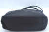 Authentic PRADA Vintage Nylon Shoulder Hand Bag Purse Black L0113