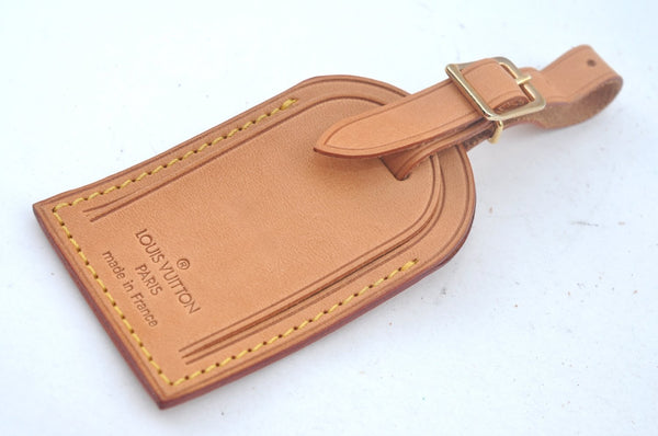 Authentic Louis Vuitton Name tag Beige 10Set LV L0115