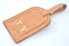 Authentic Louis Vuitton Name tag Beige 10Set LV L0115