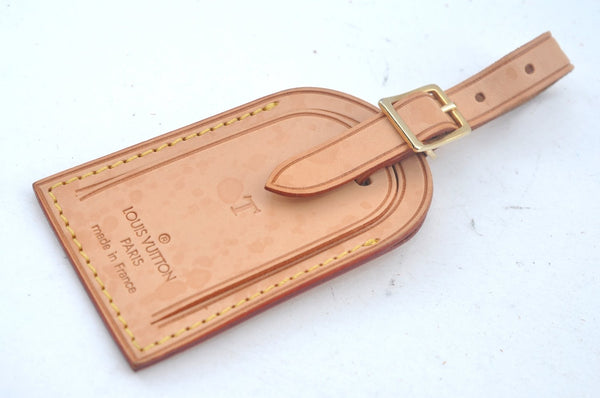 Authentic Louis Vuitton Name tag Beige 10Set LV L0115