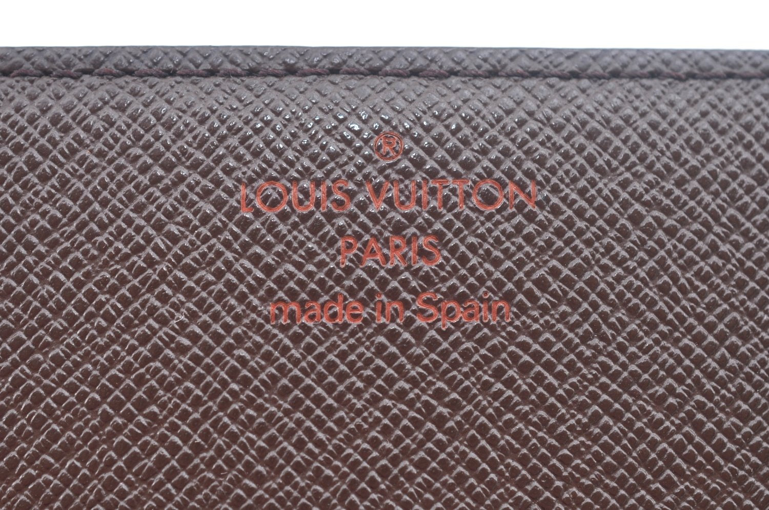 Authentic Louis Vuitton Damier Enveloppe Cartes de Visite N62920 Card Case L0120