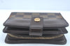 Auth Louis Vuitton Monogram Compact Zip Bifold Wallet Purse M61667 LV Junk L0136