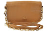 Authentic TORY BURCH Robinson Chain Shoulder Cross Body Bag Leather Yellow L0149