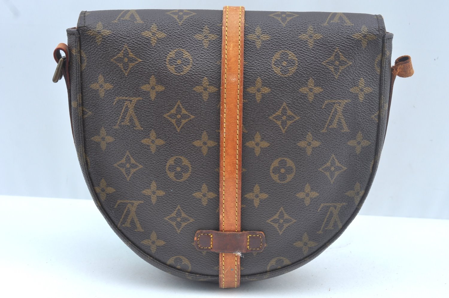 Auth Louis Vuitton Monogram Chantilly MM Shoulder Cross Bag M51233 LV Junk L0150