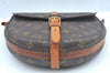 Auth Louis Vuitton Monogram Chantilly MM Shoulder Cross Bag M51233 LV Junk L0150