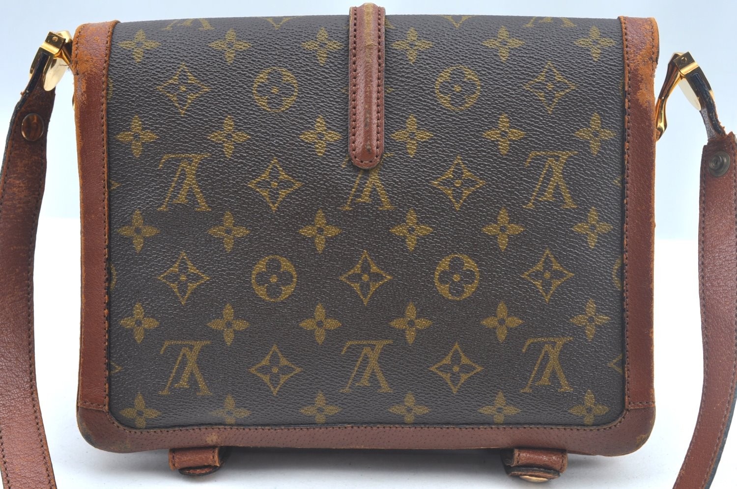 Authentic Louis Vuitton Monogram Sac Vavolet Hand Bag Old Model LV Junk L0153