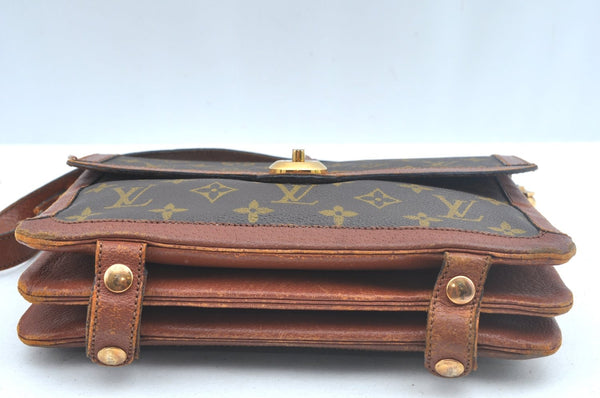 Authentic Louis Vuitton Monogram Sac Vavolet Hand Bag Old Model LV Junk L0153