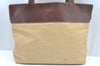 Authentic CHANEL Canvas Pool Shoulder Bag Black CC L0155