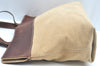 Authentic CHANEL Canvas Pool Shoulder Bag Black CC L0155