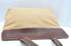Authentic CHANEL Canvas Pool Shoulder Bag Black CC L0155