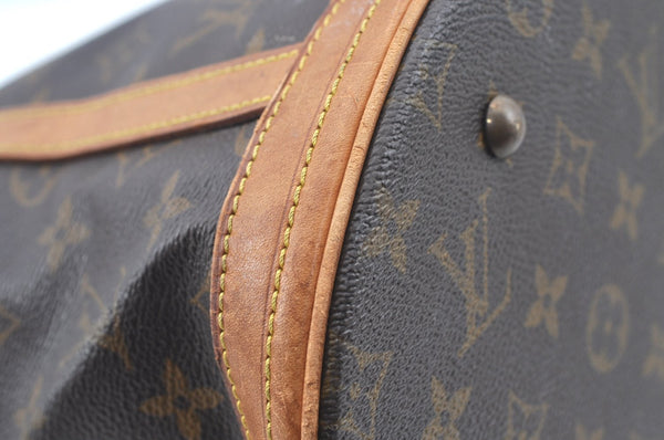 Authentic Louis Vuitton Monogram Bucket GM Shoulder Tote Bag M42236 LV Junk L0156