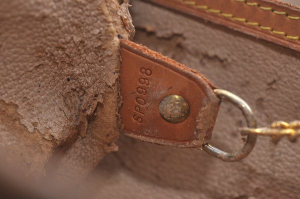 Authentic Louis Vuitton Monogram Bucket GM Shoulder Tote Bag M42236 LV Junk L0156