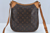 Authentic Louis Vuitton Monogram Odeon PM Shoulder Cross Bag M56390 LV L0157