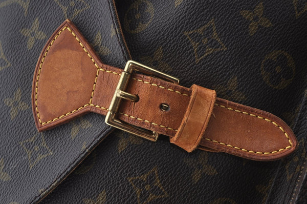 Authentic Louis Vuitton Monogram Montsouris GM Backpack M51135 LV L0159