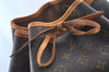 Authentic Louis Vuitton Monogram Montsouris GM Backpack M51135 LV L0159
