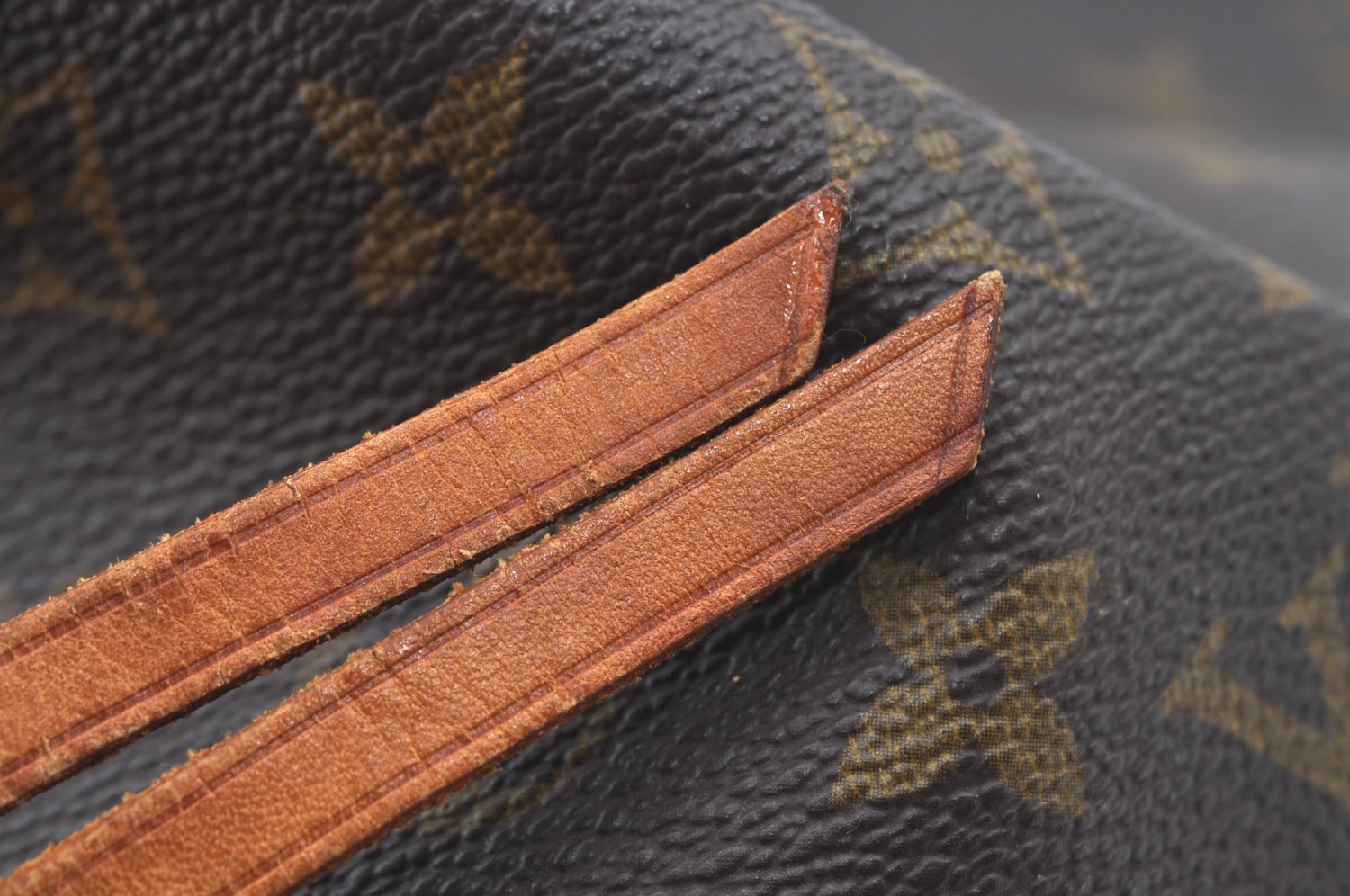 Authentic Louis Vuitton Monogram Montsouris GM Backpack M51135 LV L0159