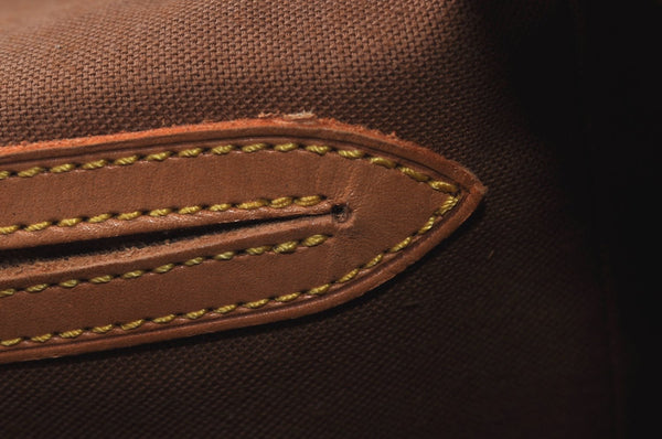 Authentic Louis Vuitton Monogram Montsouris GM Backpack M51135 LV L0159