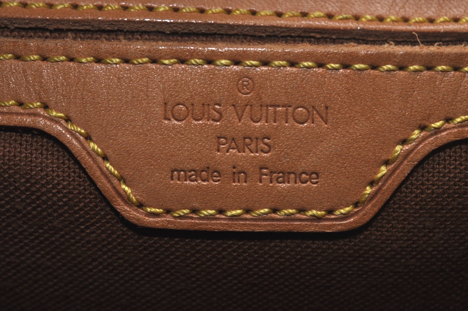 Authentic Louis Vuitton Monogram Montsouris GM Backpack M51135 LV L0159
