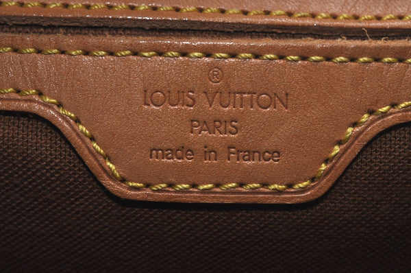 Authentic Louis Vuitton Monogram Montsouris GM Backpack M51135 LV L0159